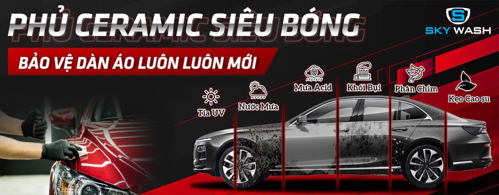 SKY WASH Chuỗi rửa xe và thẩm mỹ ô tô